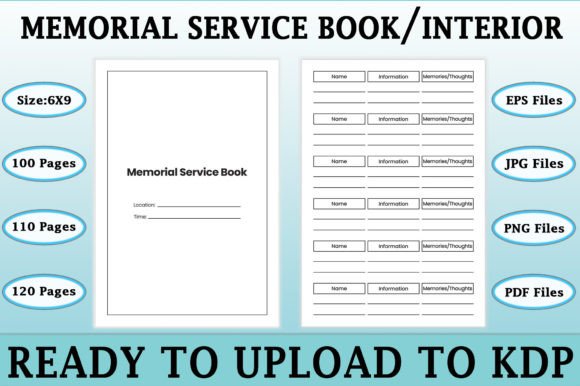 Download Memorial Service | KDP Interior - Premium Resources