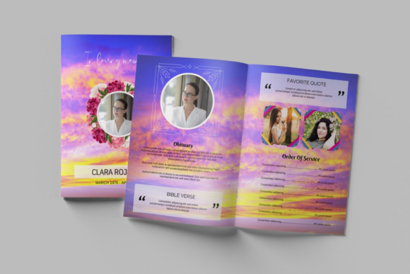 Download Memorial Service Template - Premium Bundle