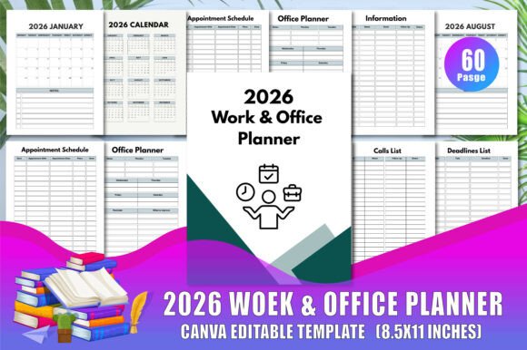 Download 2026 Work &amp; Office Planner - Office planner Collection